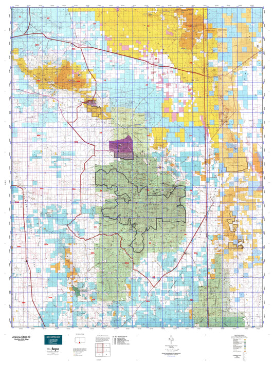 Arizona GMU 29 Map Image