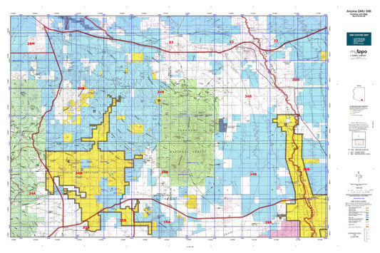 Arizona GMU 34B Map Image