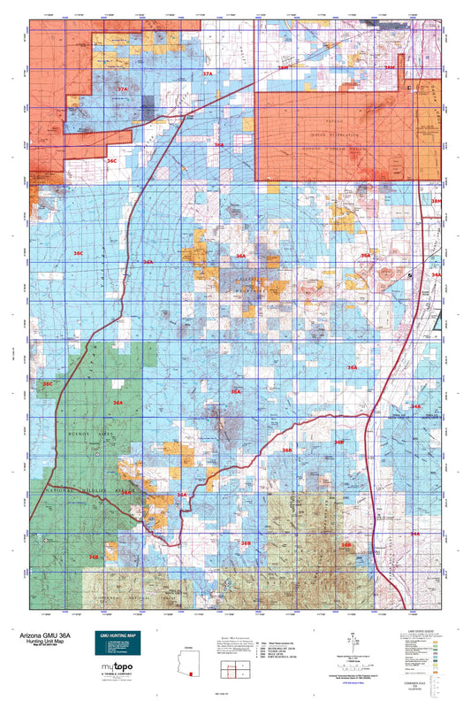 Arizona GMU 36A Map Image