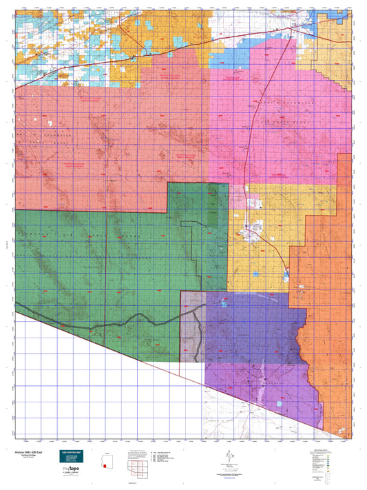 Arizona GMU 40B East Map Image