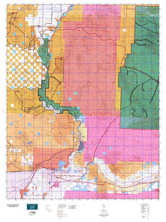 Arizona GMU 43B Map Image