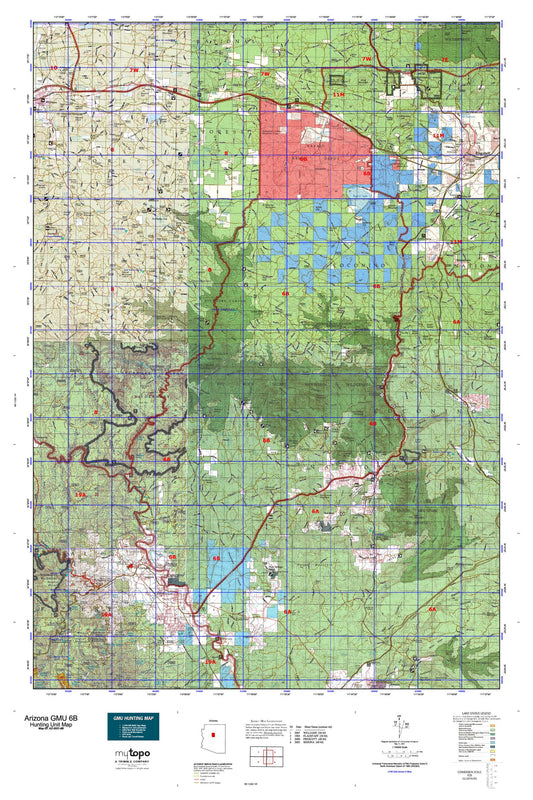 Arizona GMU 6B Map Image