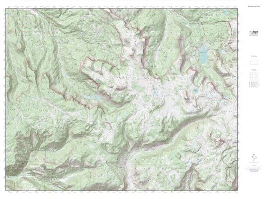 Big Marvine Peak MyTopo Explorer Series Map Image