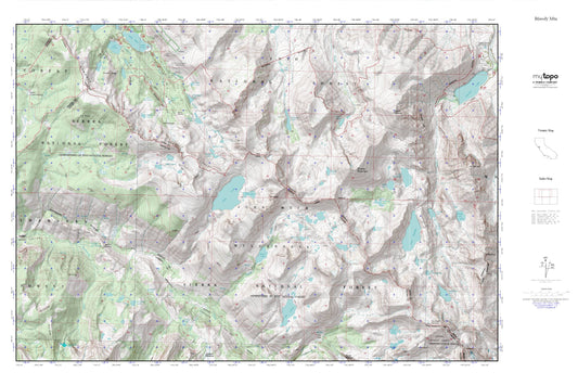 Bloody Mtn MyTopo Explorer Series Map Image