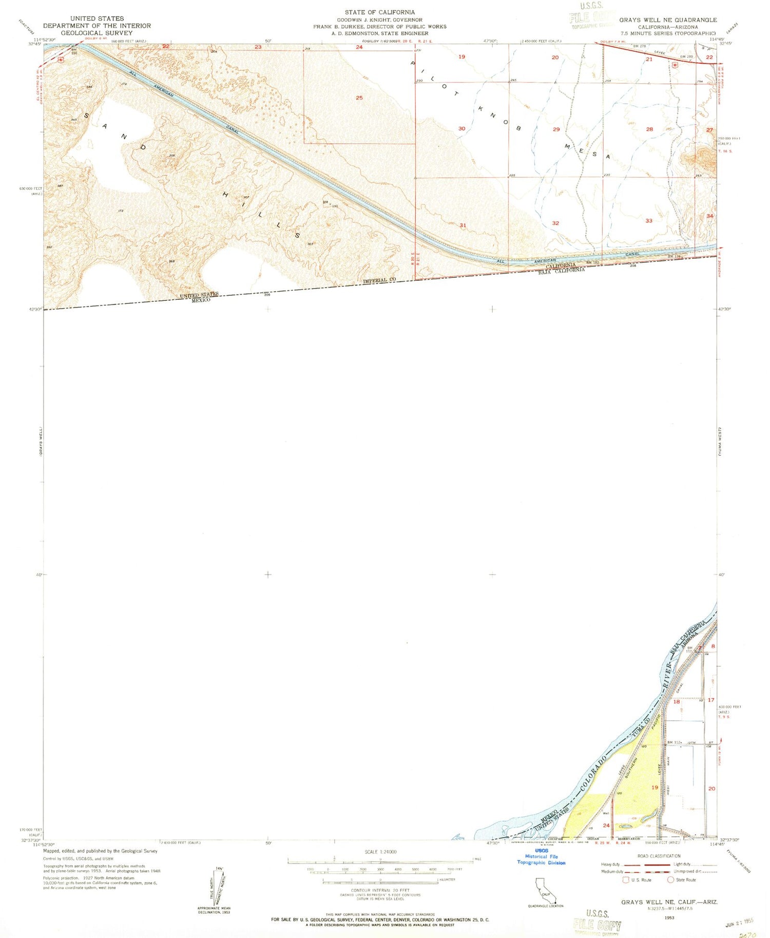 Classic USGS Grays Well NE California 7.5'x7.5' Topo Map Image