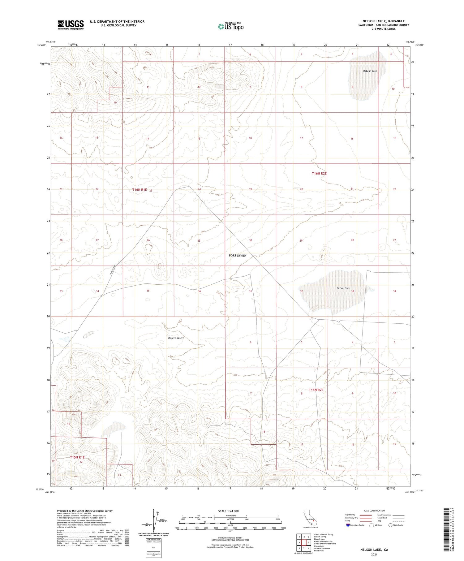 Nelson Lake California US Topo Map Image