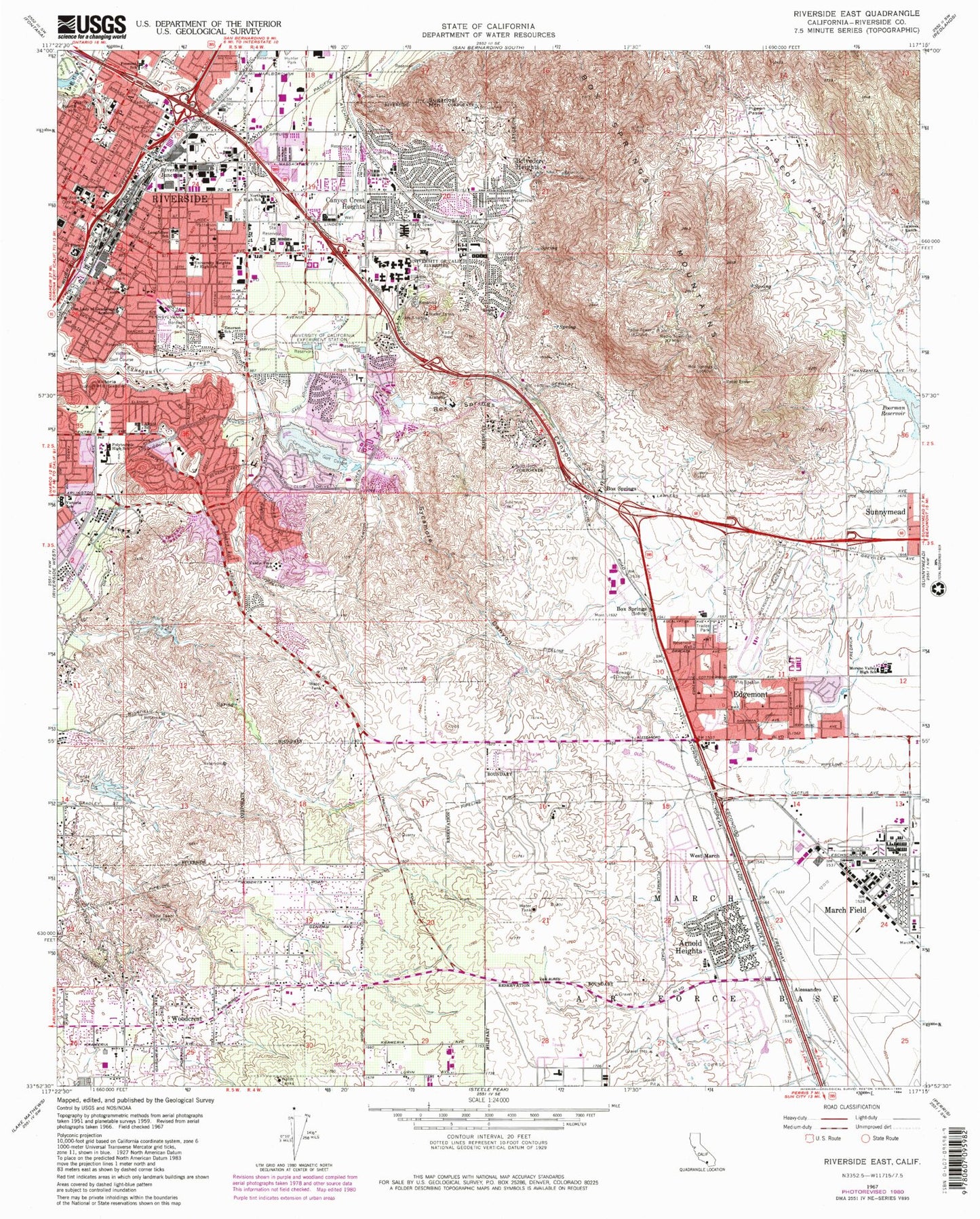 Bobby Bonds Park and Sports Complex Topo Map CA, Riverside County