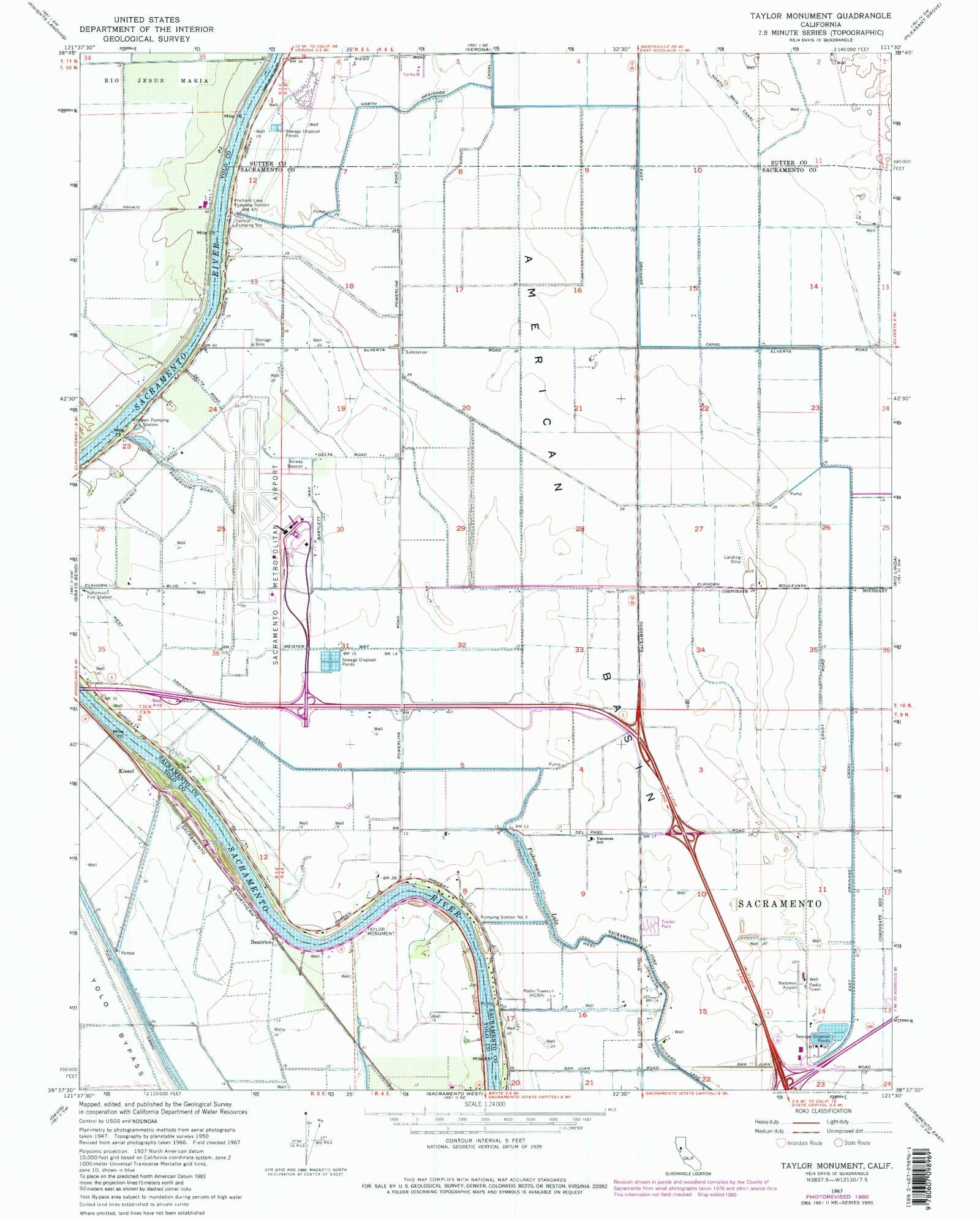 Classic USGS Taylor Monument California 7.5'x7.5' Topo Map – MyTopo Map ...
