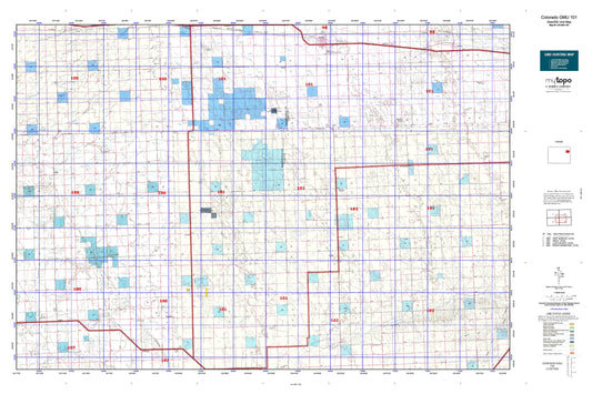Colorado GMU 101 Map Image