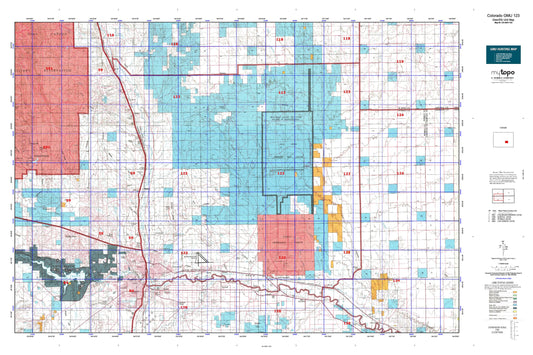 Colorado GMU 123 Map Image