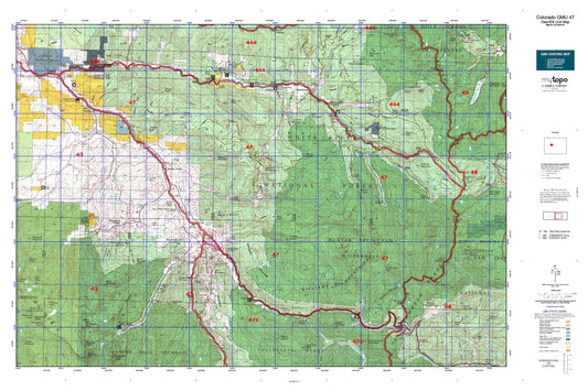 Colorado GMU 47 Map Image
