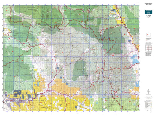 Colorado GMU 55 Map Image