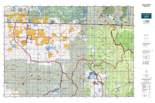 Colorado GMU 5 Map Image