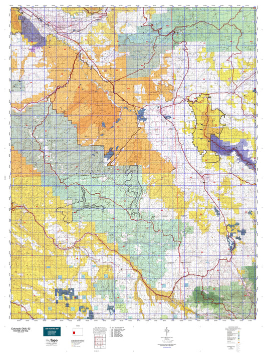 Colorado GMU 62 Map Image