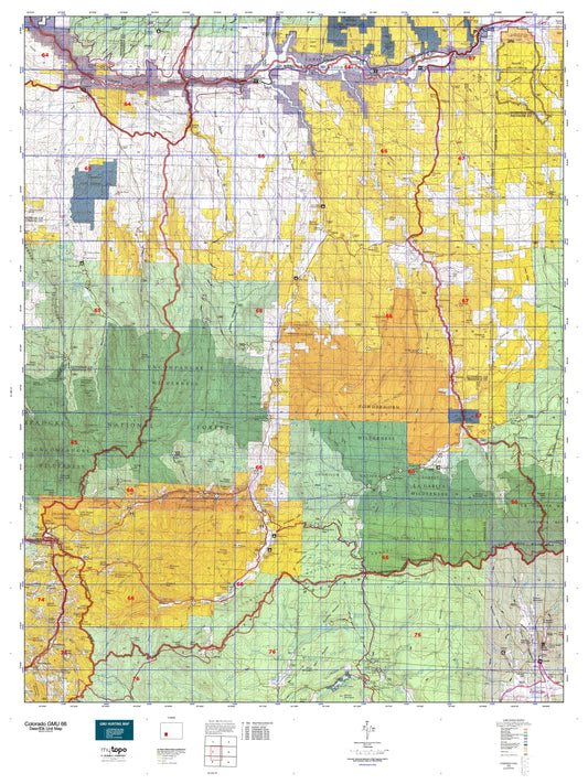 Colorado GMU 66 Map Image