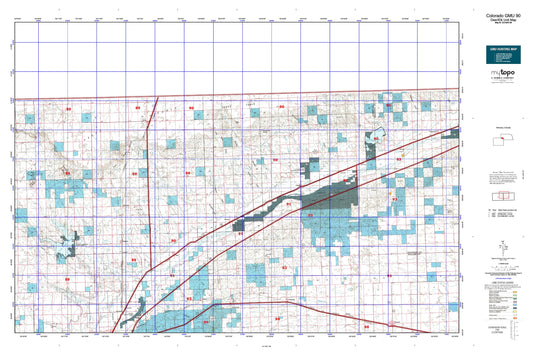 Colorado GMU 90 Map Image