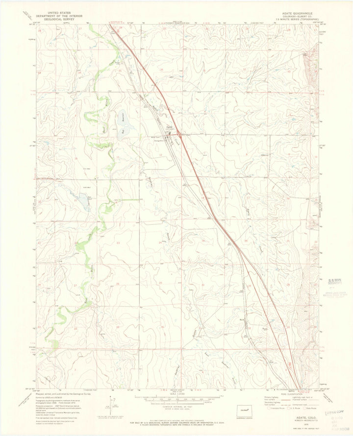Classic USGS Quads (7.5' series) tagged "State of Colorado" MyTopo