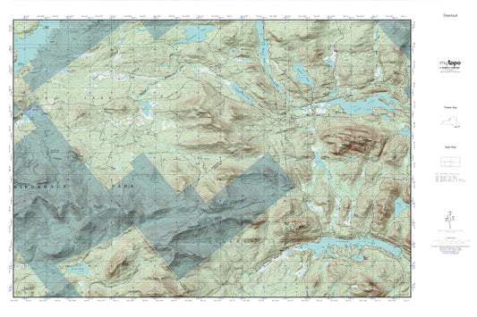 Cold Springs Lease MyTopo Explorer Series Map Image