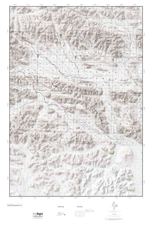 Coleen River 3 MyTopo Explorer Series Map Image