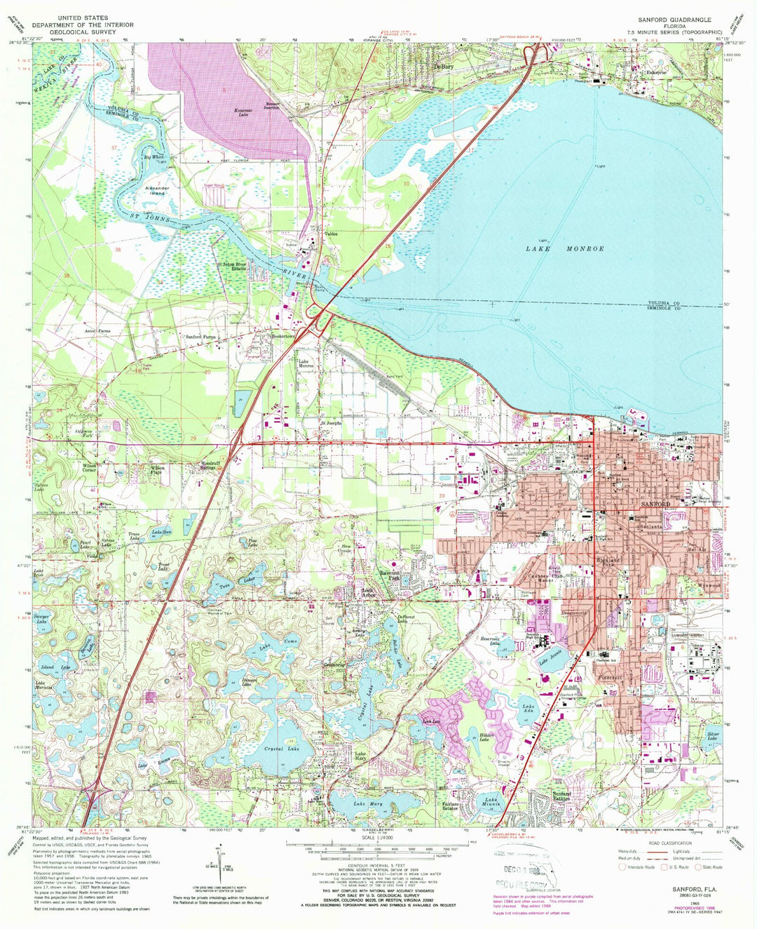 St. Petersburg Florida 1945 Old Topo Map - A Composite made from 6 old USGS Topo St. Petersburg Florida 1945 Old Topo Map - A Composite made from 6 old USGS Topo