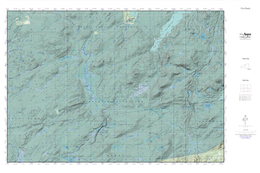 Five Ponds MyTopo Explorer Series Map Image