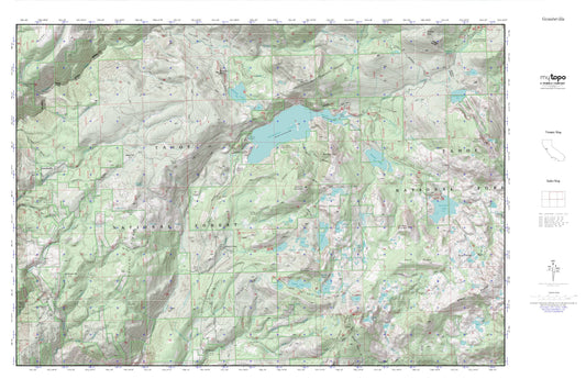 Graniteville MyTopo Explorer Series Map Image