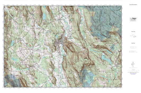 Great Barrington MyTopo Explorer Series Map Image