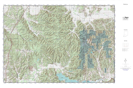 Hindustan MyTopo Explorer Series Map Image