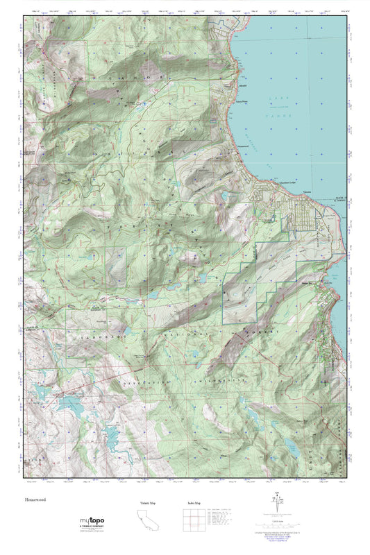 Homewood MyTopo Explorer Series Map Image