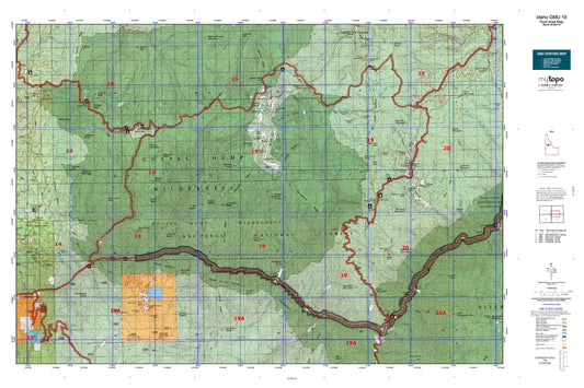 Idaho GMU 19 Map Image
