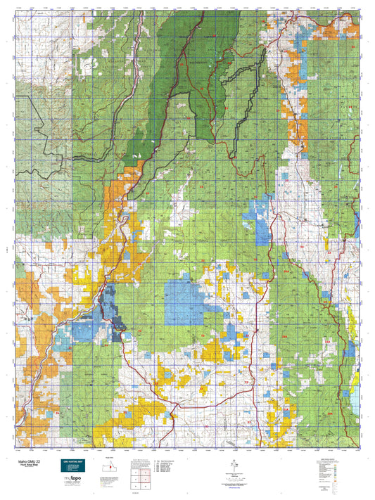 Idaho GMU 22 Map Image