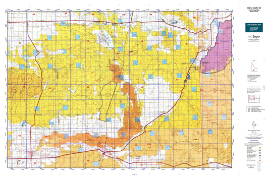 Idaho GMU 52 Map Image