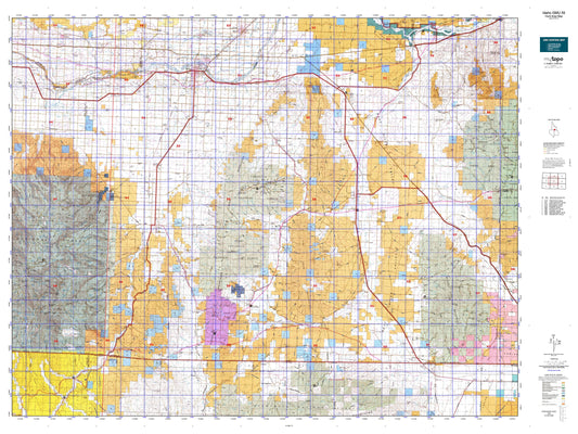 Idaho GMU 55 Map Image