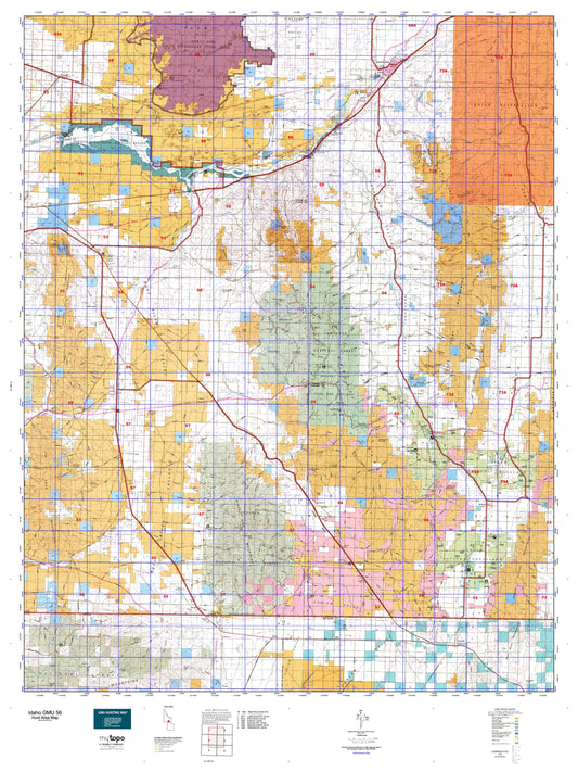 Idaho GMU 56 Map Image