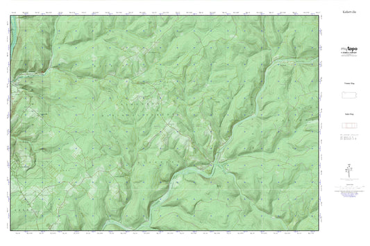 Kellettville MyTopo Explorer Series Map Image