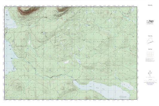 Kokadjo MyTopo Explorer Series Map Image