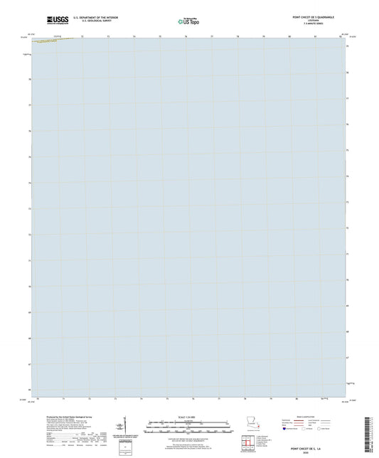 Point Chicot OE S Louisiana US Topo Map Image