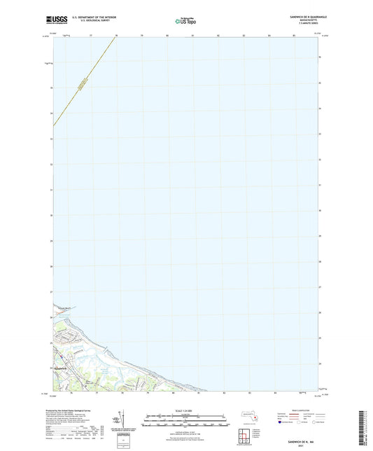 Sandwich OE N Massachusetts US Topo Map Image