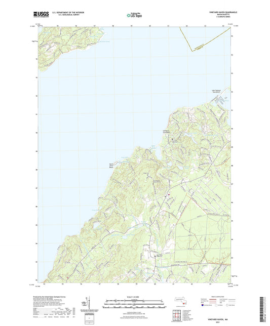 Vineyard Haven Massachusetts US Topo Map Image