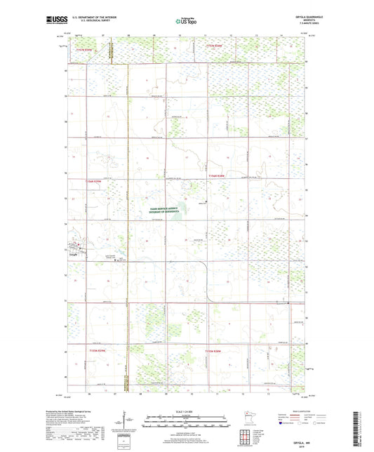 Grygla Minnesota US Topo Map Image