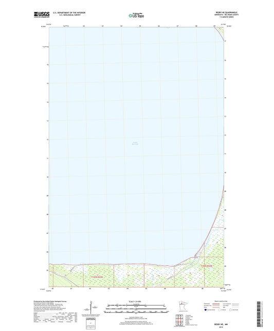 Redby NE Minnesota US Topo Map Image