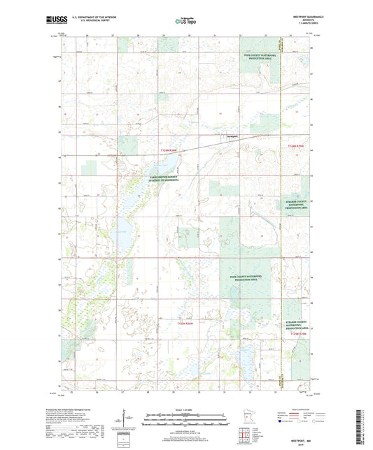 Westport Minnesota US Topo Map Image
