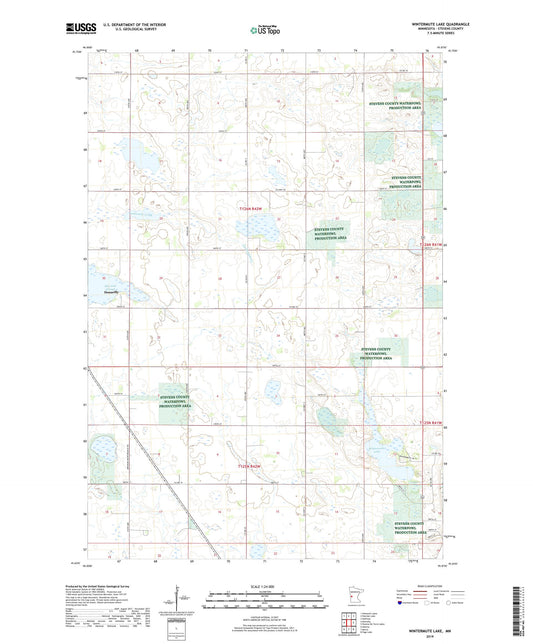Wintermute Lake Minnesota US Topo Map Image