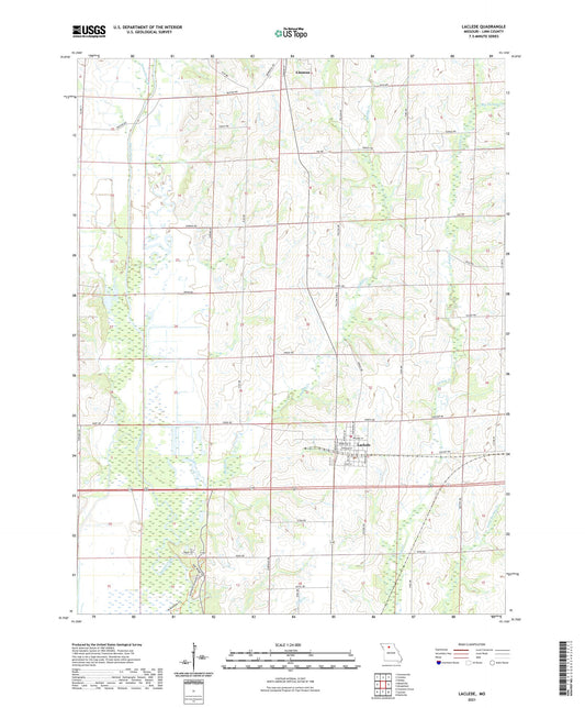 Laclede Missouri US Topo Map Image