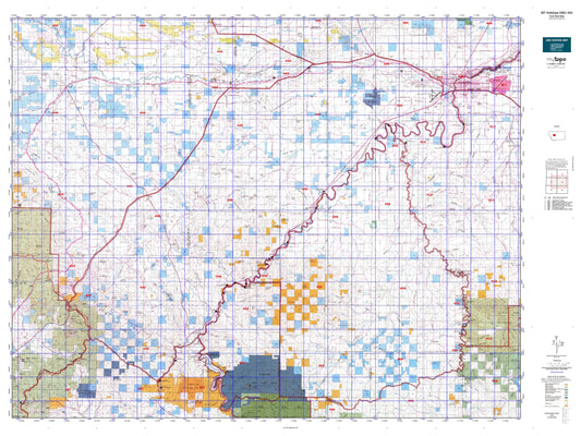 Montana Antelope GMU 440 Map Image