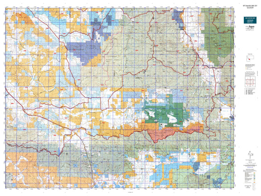 Montana Deer/Elk GMU 327 Map Image