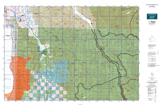 Montana Mountain Goat GMU 134 Map Image