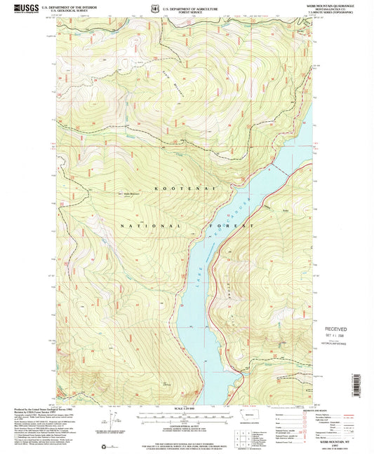 Classic USGS Webb Mountain Montana 7.5'x7.5' Topo Map Image