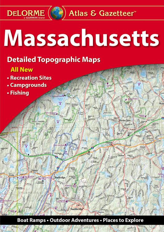 DeLorme Atlas and Gazetteer Massachusetts