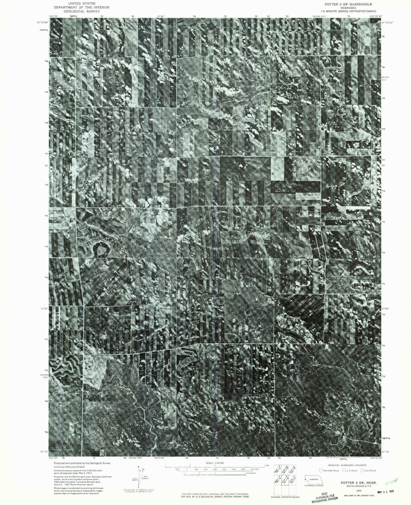 Classic USGS Bethel Cemetery Nebraska 7.5'x7.5' Topo Map Image